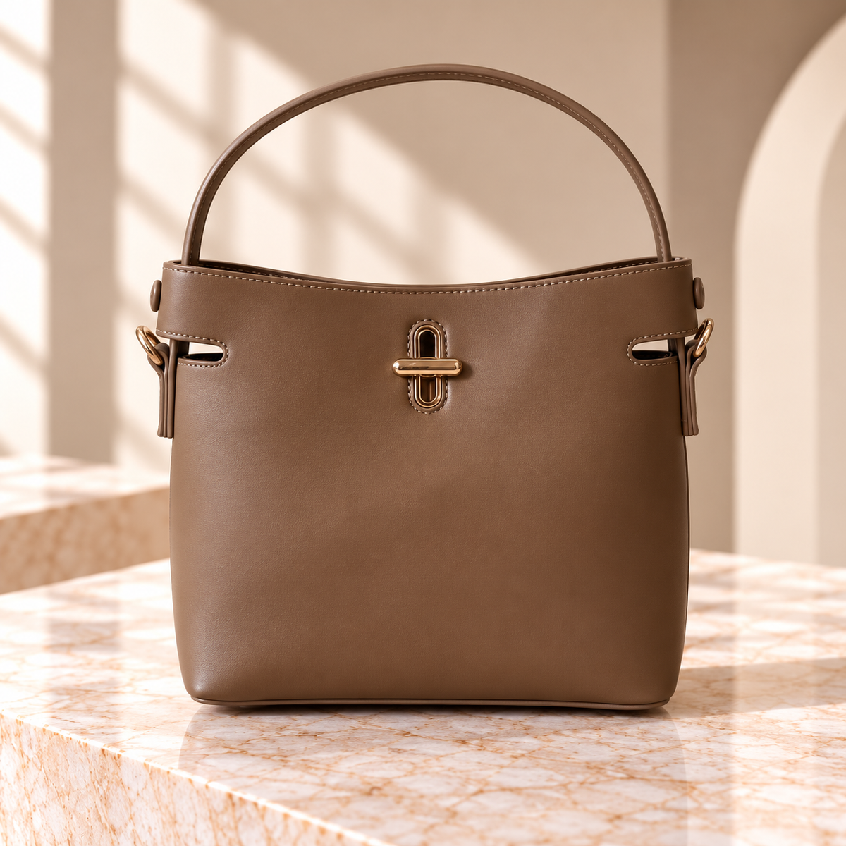 Sac Inès – Taupe