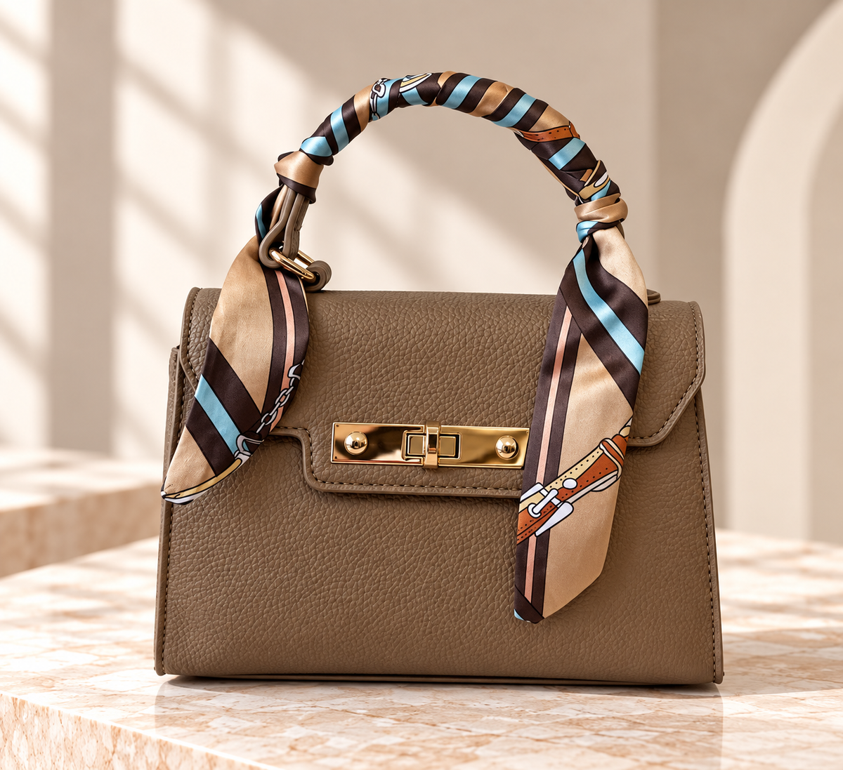 Sac Élise – Taupe