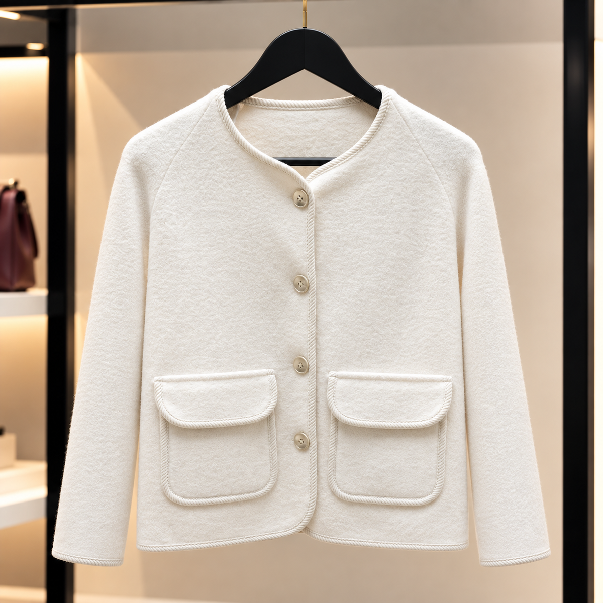 Veste Écrin – Écru