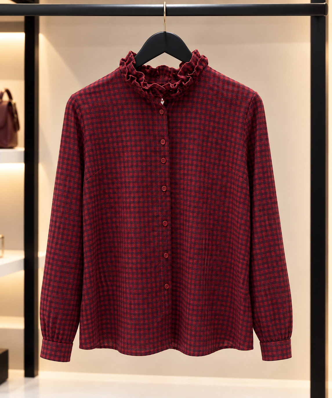Chemise Scarlett – Bordeaux