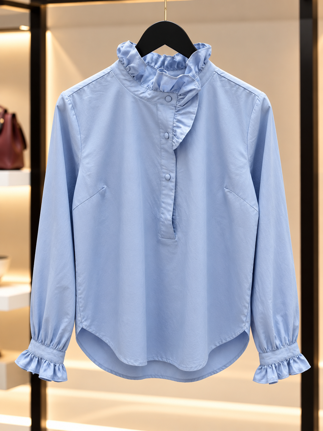 Chemise Juliette – Bleu Ciel