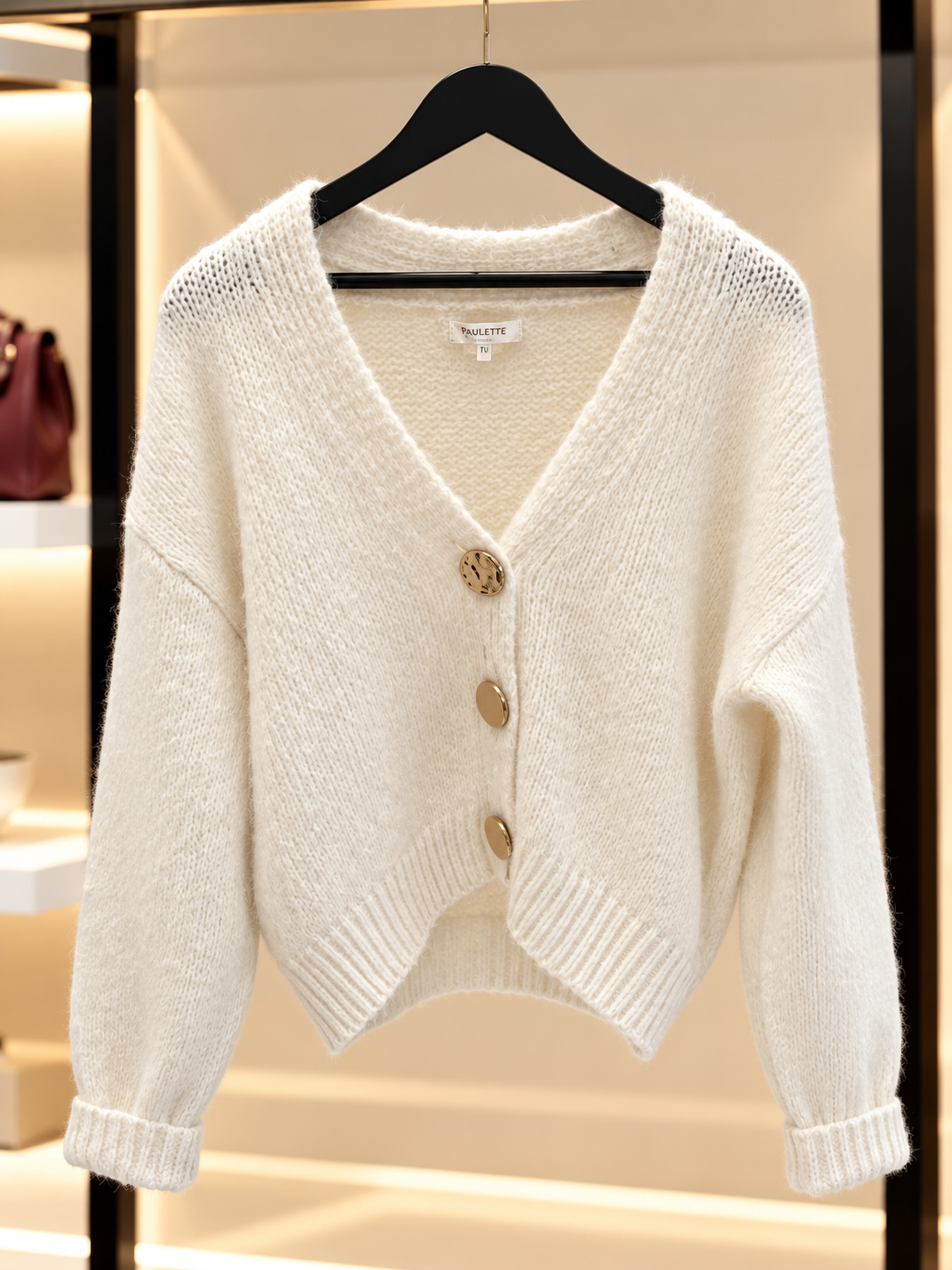 Gilet Cocon – Écru