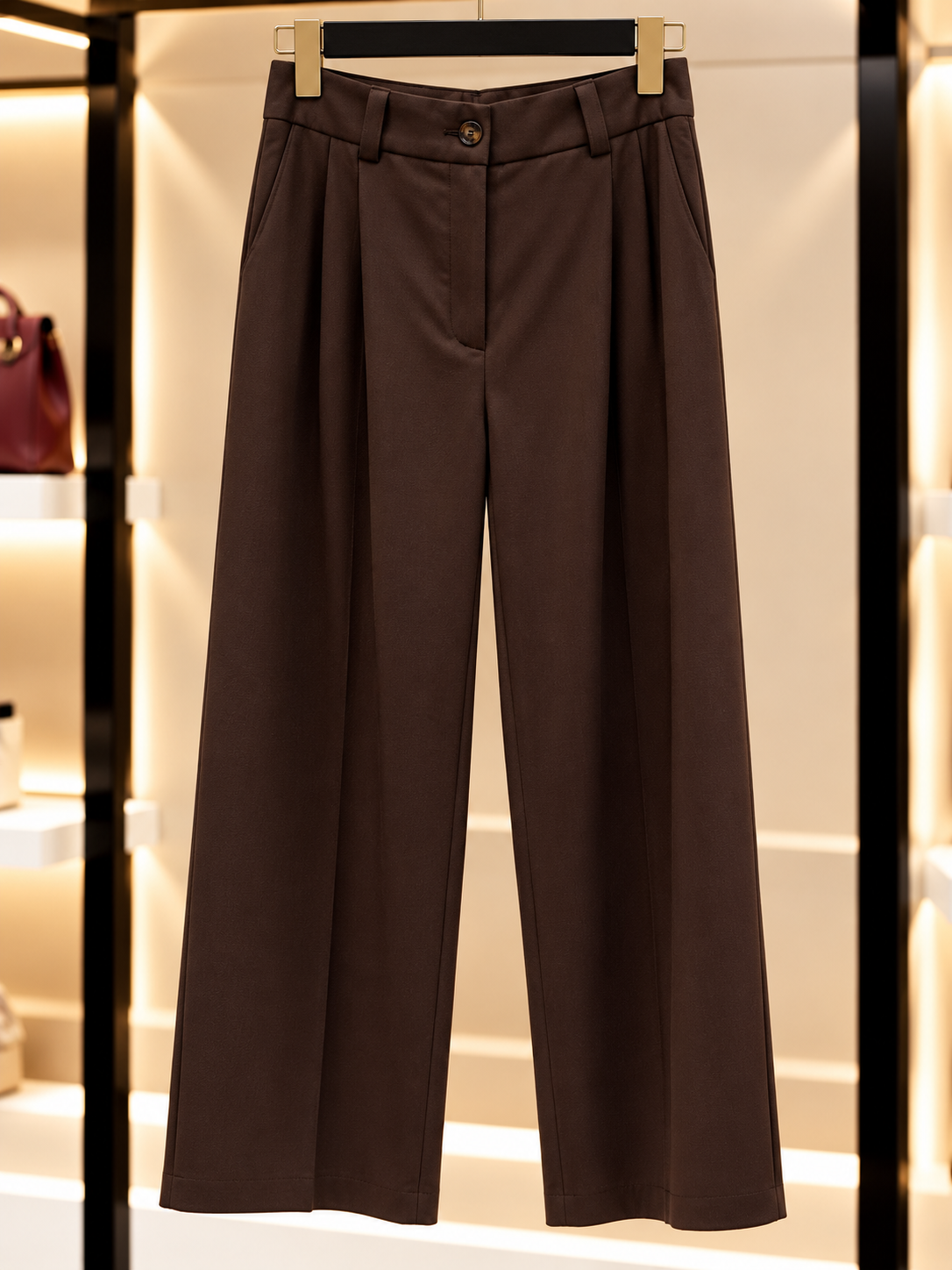 Pantalon Milano – Chocolat