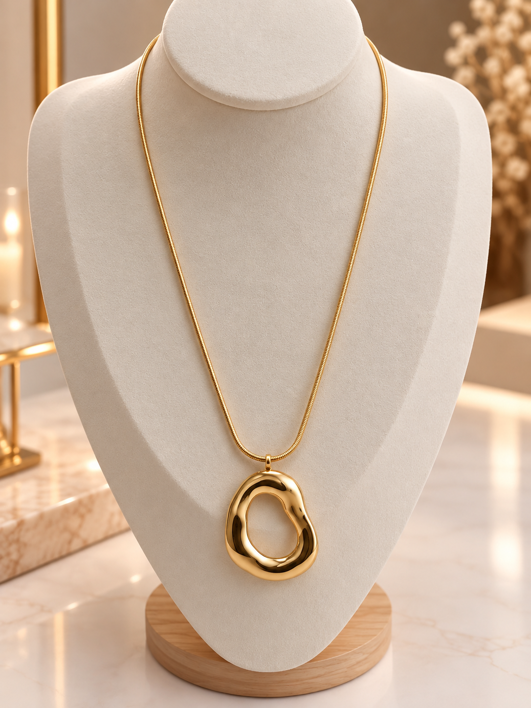 Collier Océane – Doré