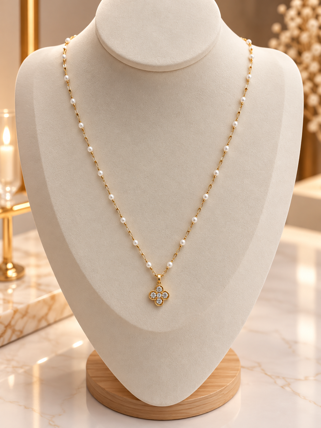 Collier Perla – Doré